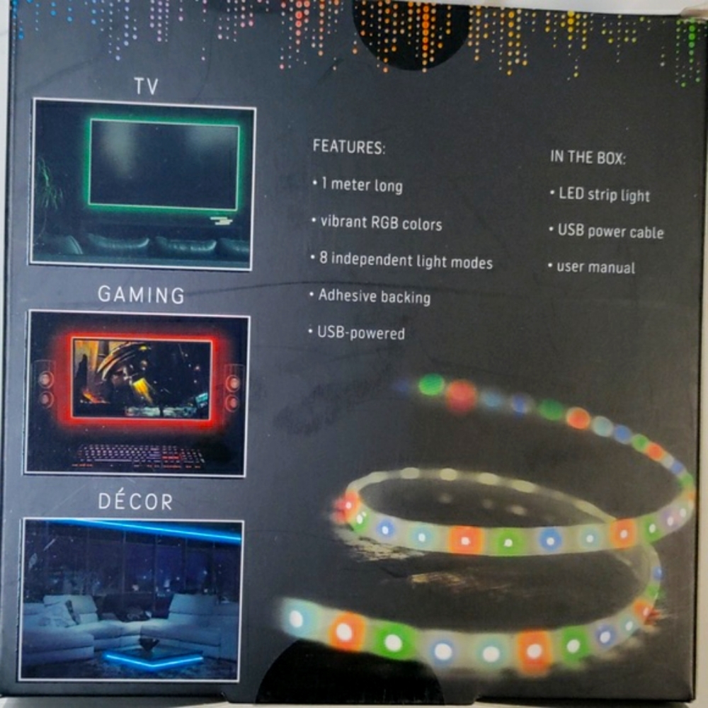 Strip lights, multicolored - Picture 2 of 2